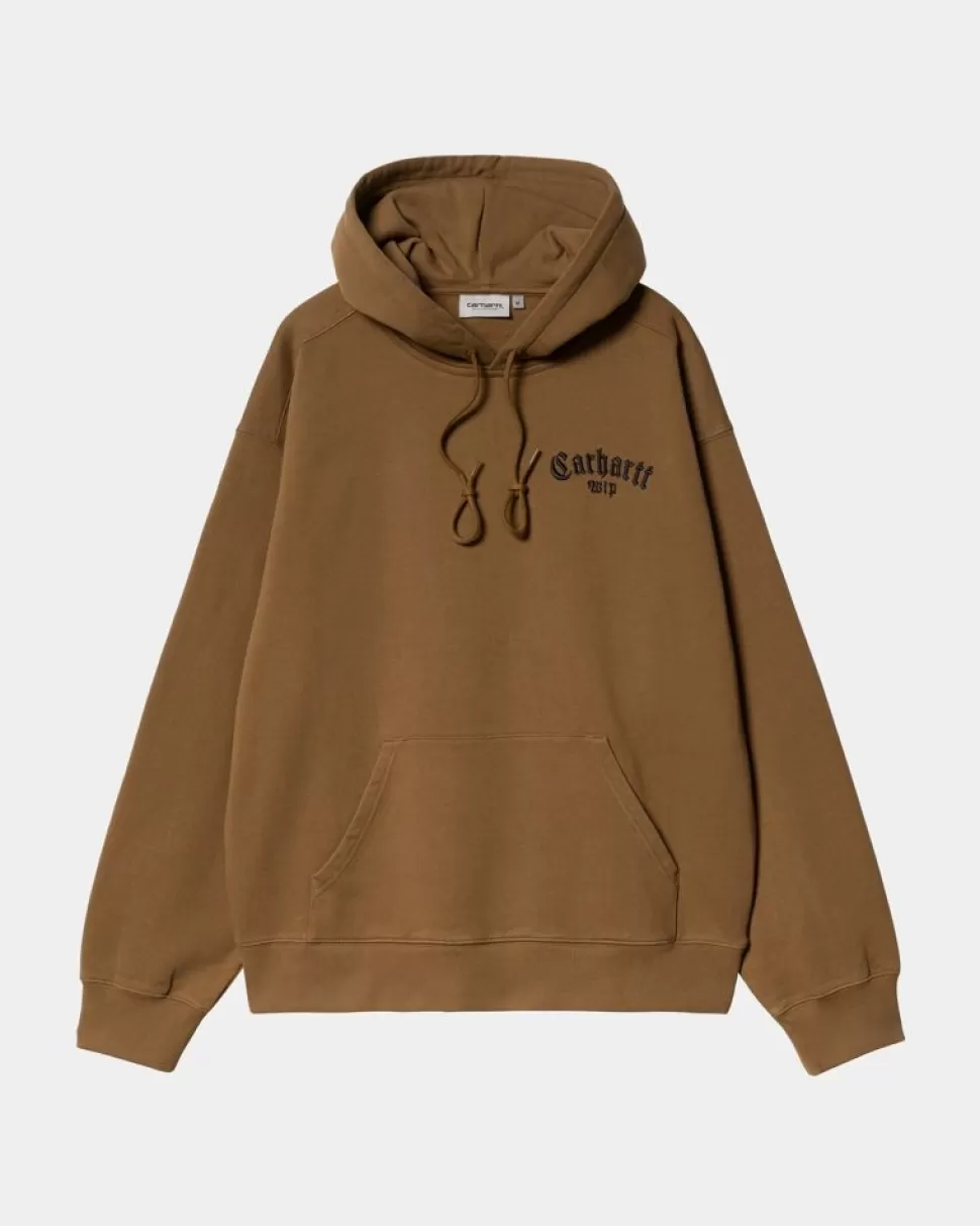 Carhartt WIP Onyx Script Sweatshirt Med Haette | Hamilton Brown Discount