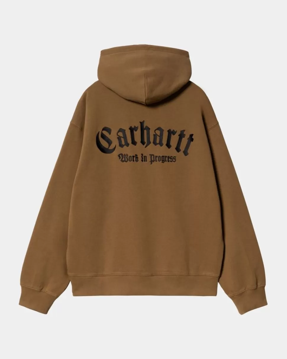 Carhartt WIP Onyx Script Sweatshirt Med Haette | Hamilton Brown Discount