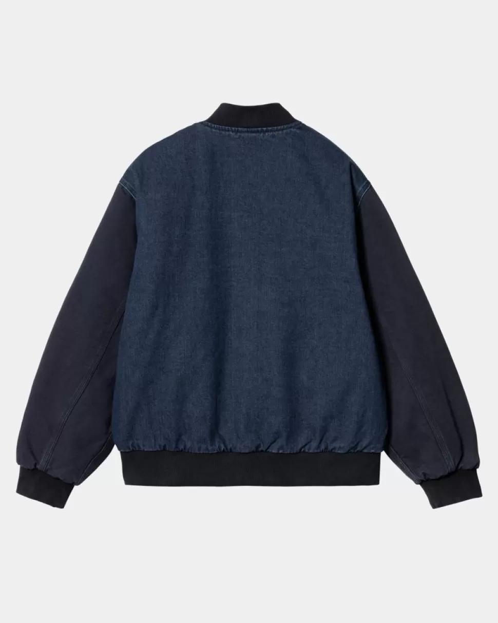 Carhartt WIP Paxon Bombefly | Bla/Mork Navy (Stenvasket) Store