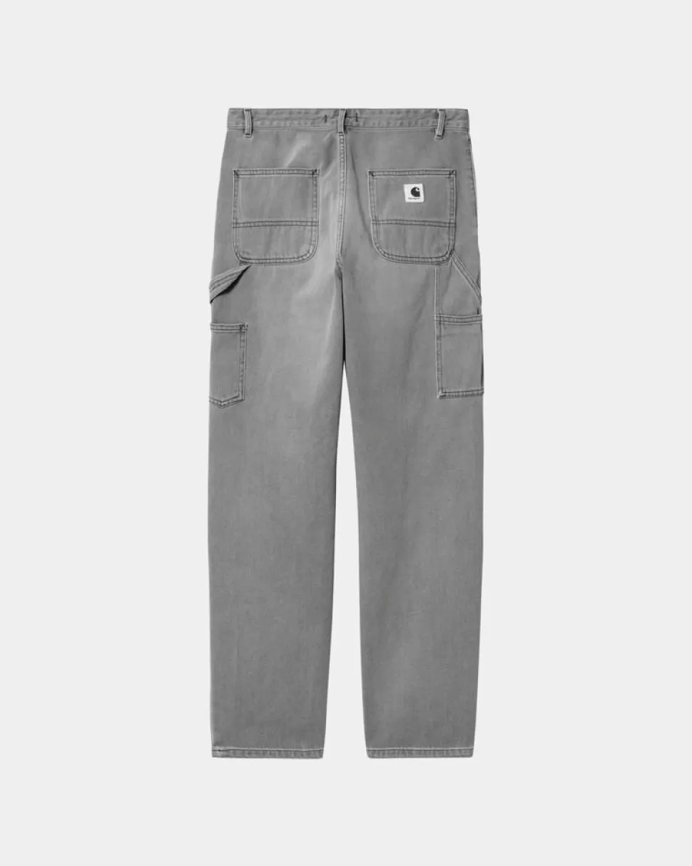 Carhartt WIP Pierce Pant - Denim | Sort (Lys Stenvasket) Flash Sale