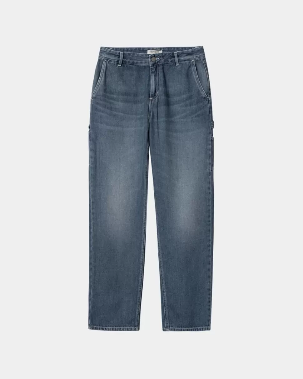 Carhartt WIP Pierce Pant Straight - Denim | Bla (Mork Brugt Vask) Best Sale