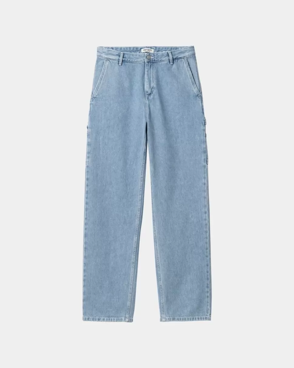 Carhartt WIP Pierce Pant Straight - Denim | Bla (Sten Bleget) Best Sale