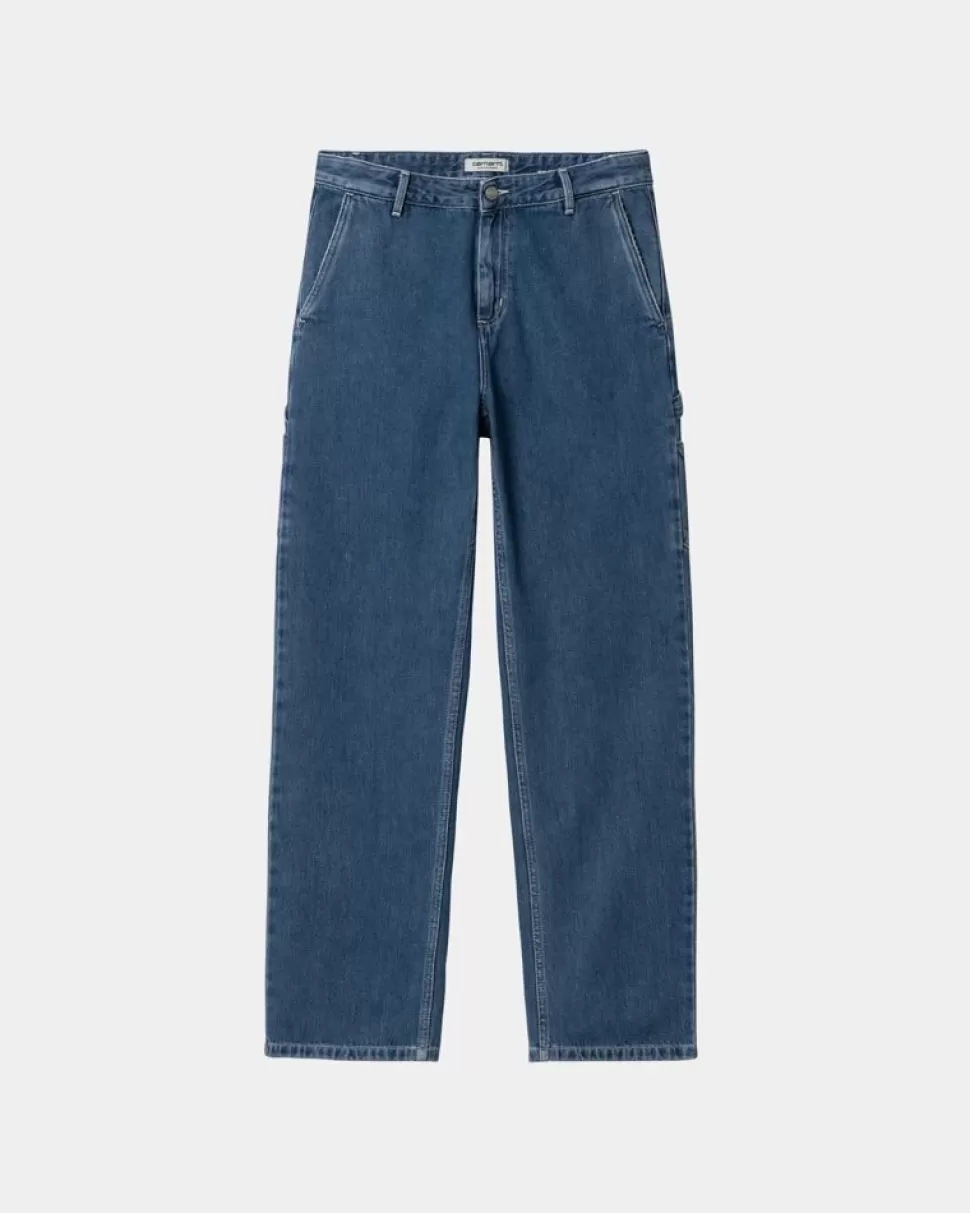 Carhartt WIP Pierce Pant Straight - Denim | Bla (Stenvasket) Store