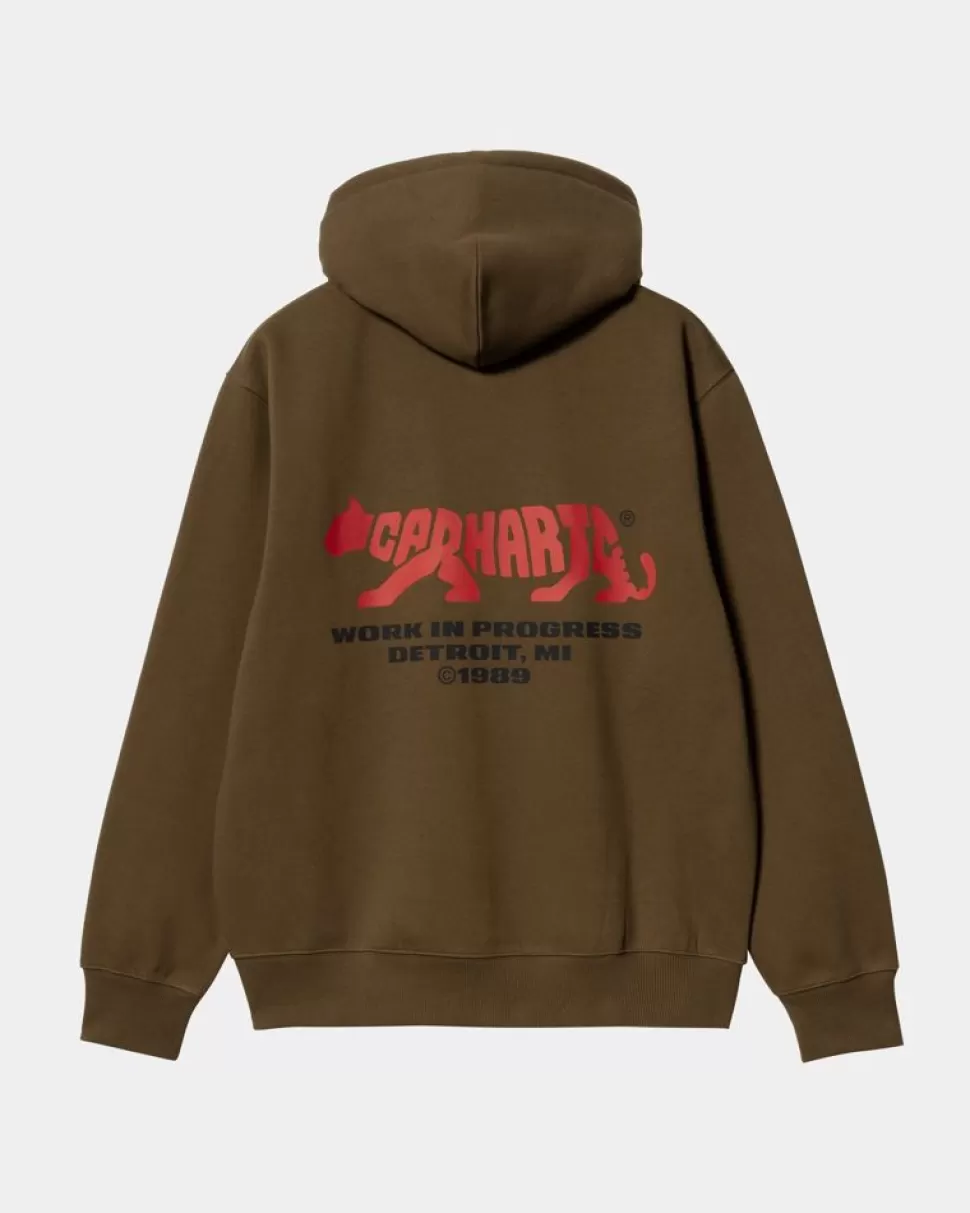 Carhartt WIP Rocky Script Sweatshirt Med Haette | Tommer Outlet