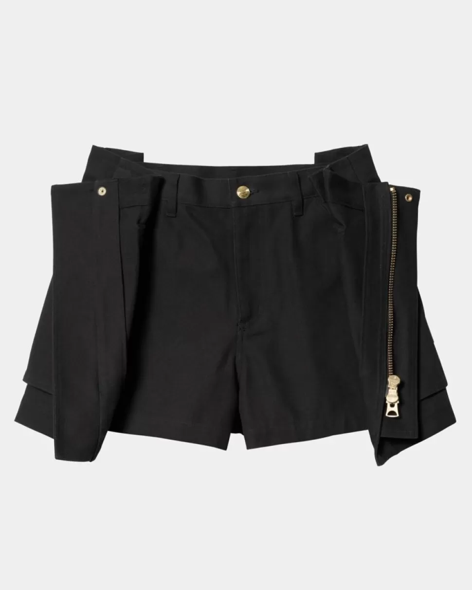 Carhartt WIP Sacai X Andeshorts Til Kvinder | Sort Clearance