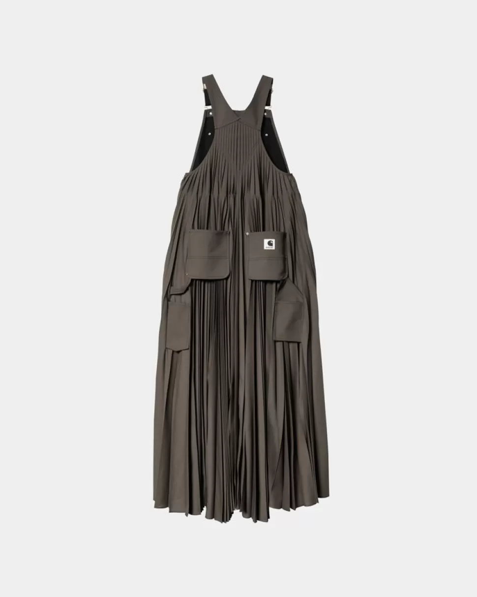 Carhartt WIP Sacai X Suiting Bonding Dress Til Kvinder | Taupe Best