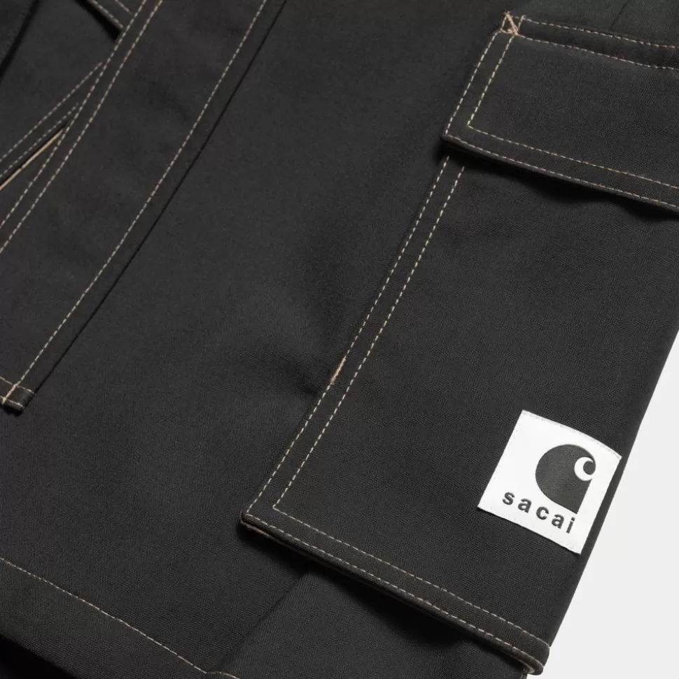 Carhartt WIP Sacai X Suiting Bonding-Nederdel Til Kvinder | Sort Best Sale