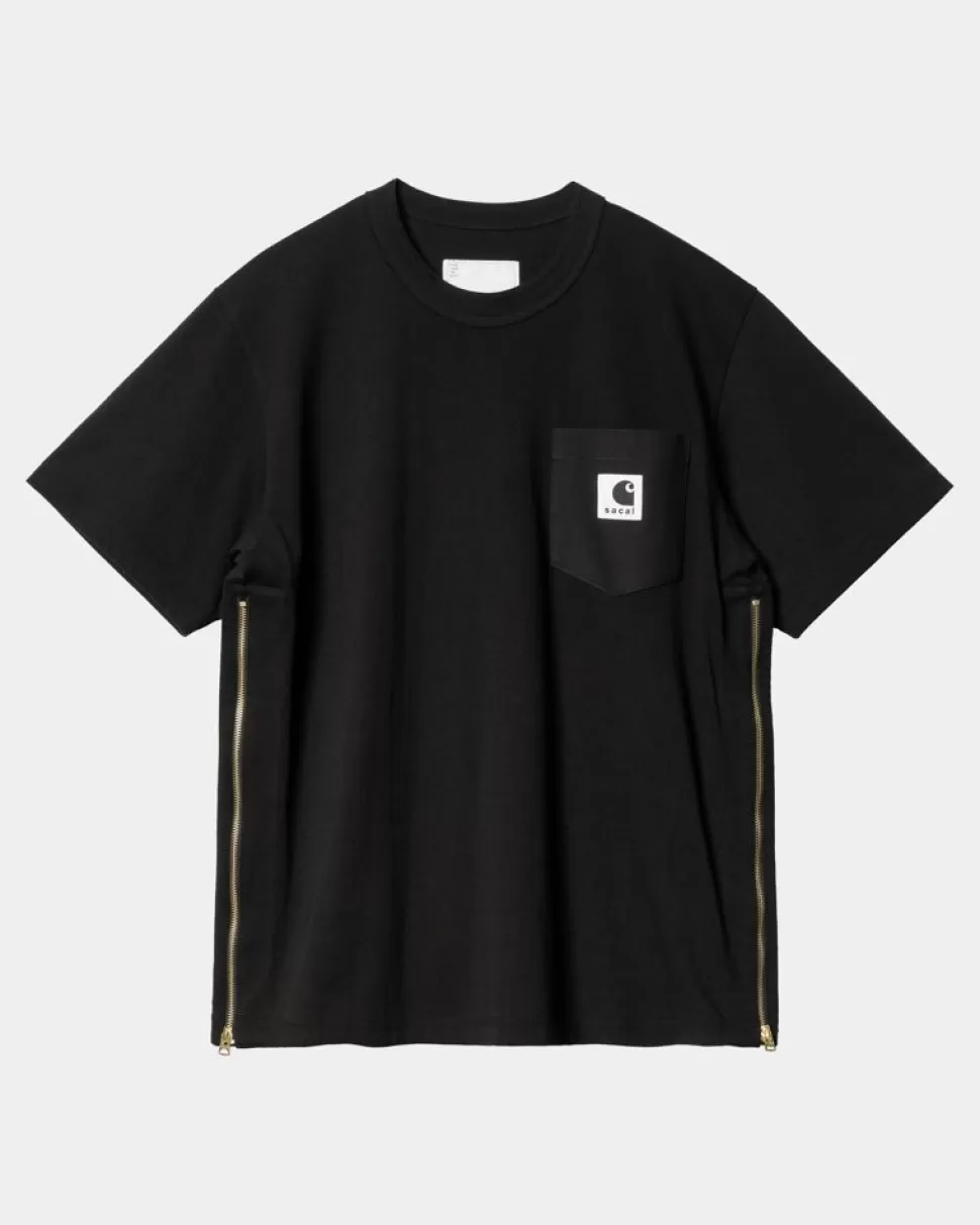 Carhartt WIP Sacai X T-Shirt | Sort Discount