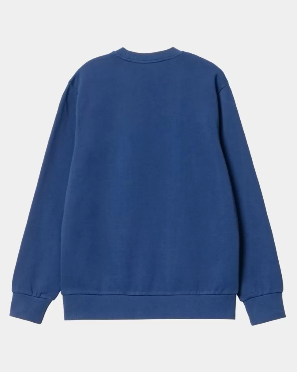 Carhartt WIP Script Broderi Sweatshirt | Aeldre Best Sale