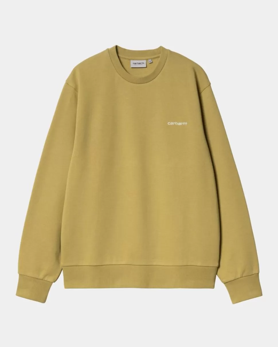 Carhartt WIP Script Broderi Sweatshirt | Agat Best