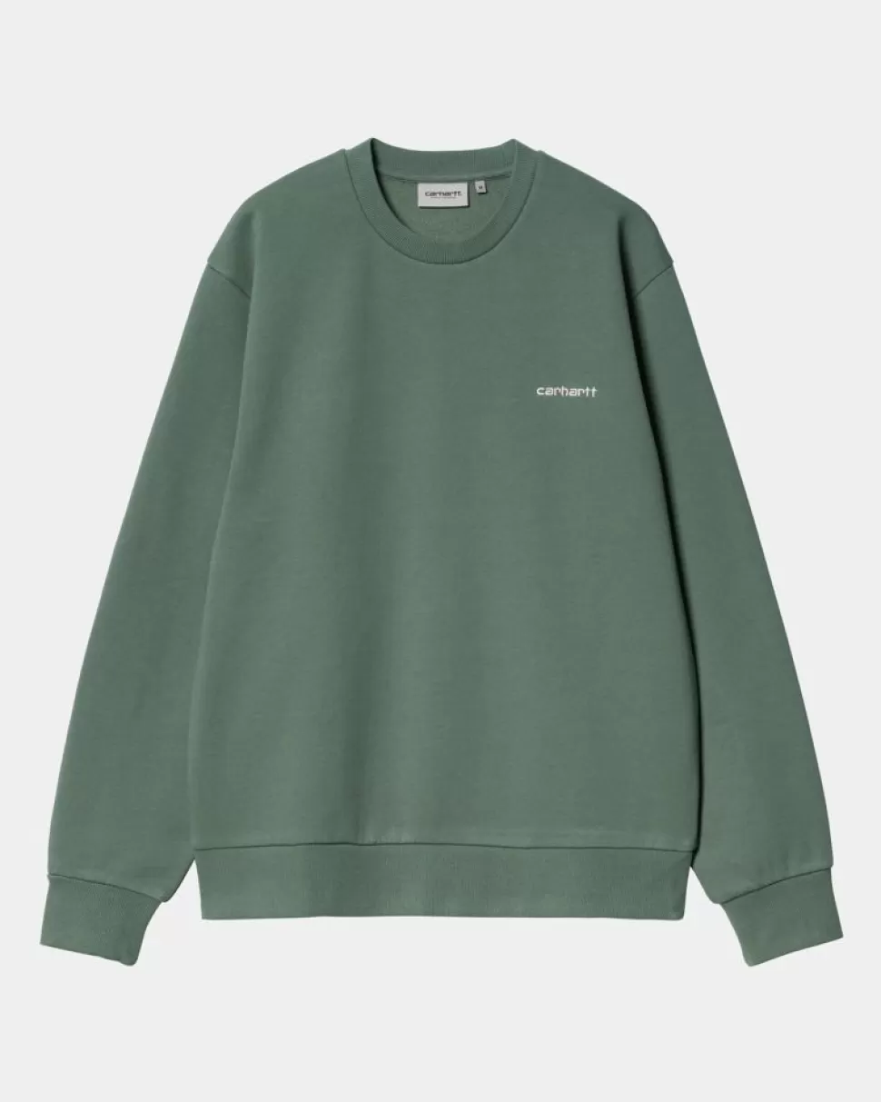 Carhartt WIP Script Broderi Sweatshirt | Parkere Discount