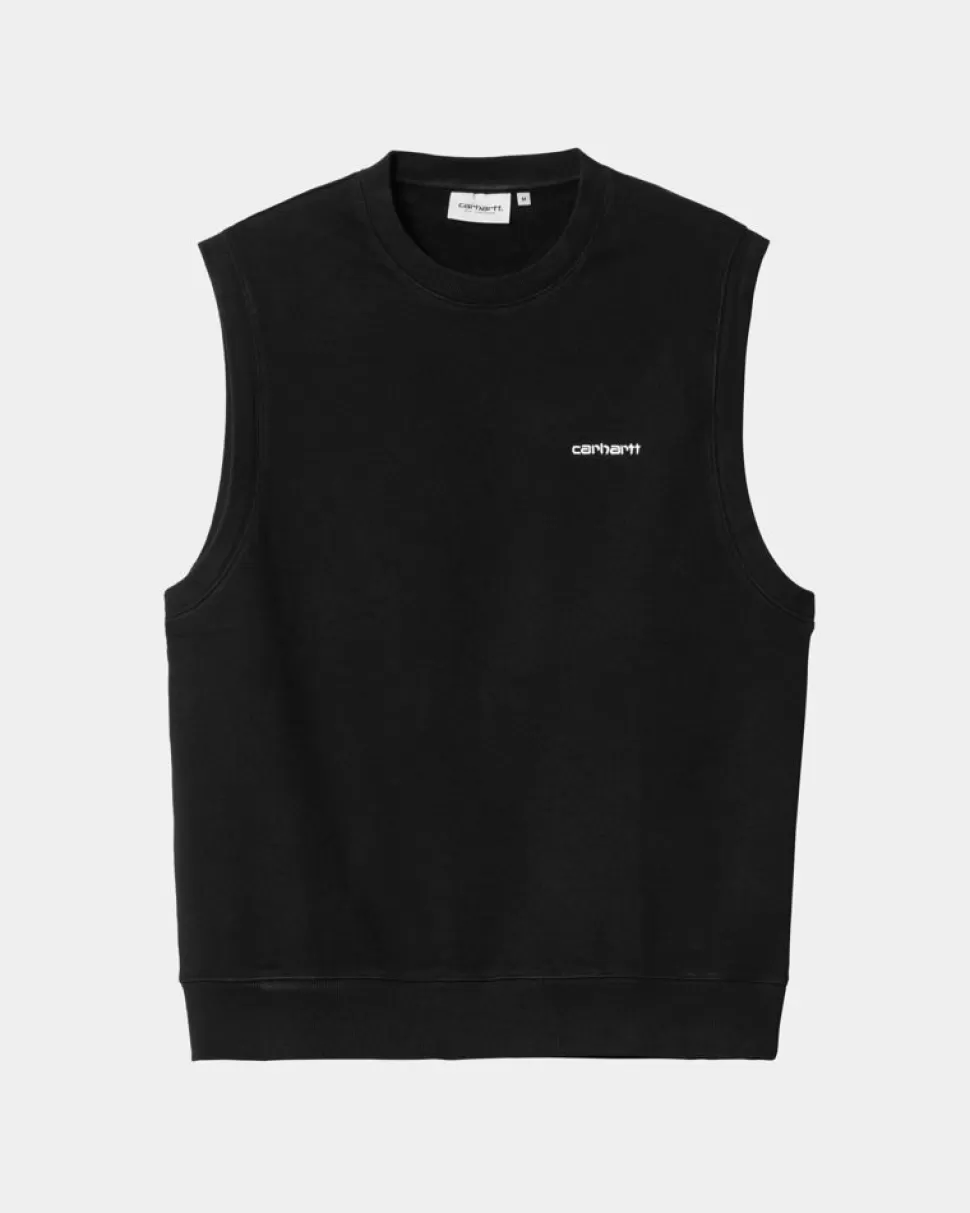 Carhartt WIP Script Vest Sweatshirt | Sort Cheap