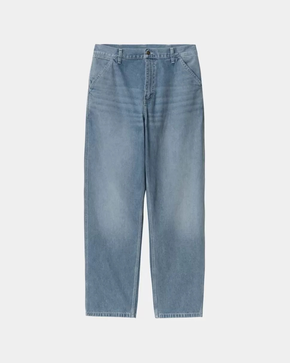 Carhartt WIP Simple Pant - Denim | Bla (Lys Aegte Vasket) Cheap