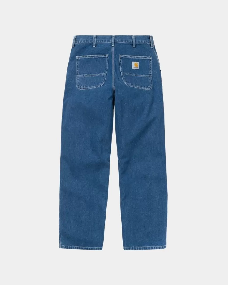 Carhartt WIP Simple Pant - Denim | Bla (Stenvasket) Clearance