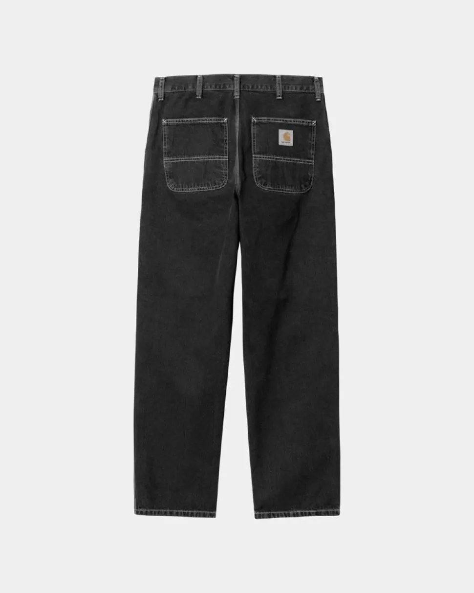 Carhartt WIP Simple Pant - Denim | Sort (Stenvasket) Best