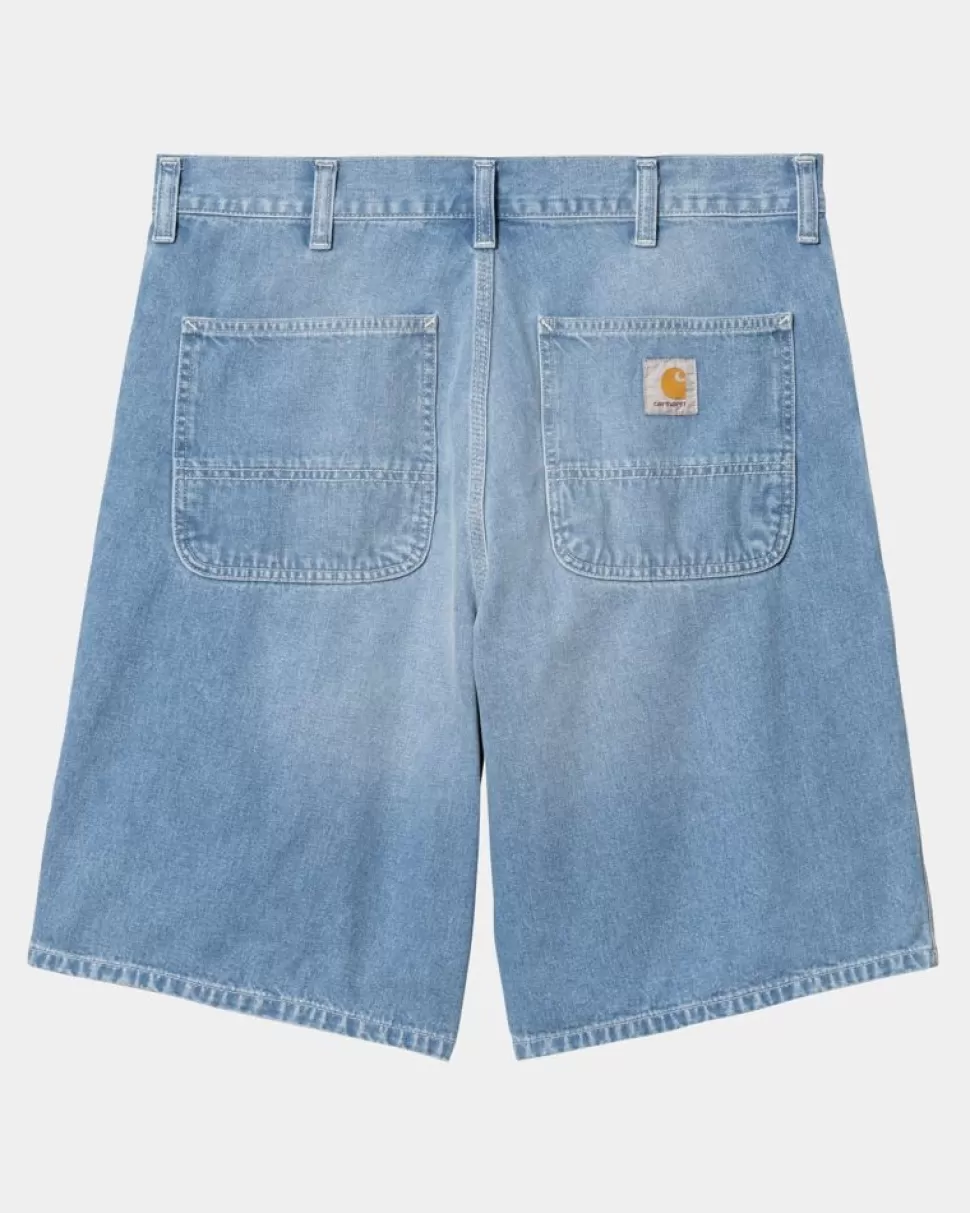 Carhartt WIP Simple Short - Denim | Bla (Lys Aegte Vasket) Shop