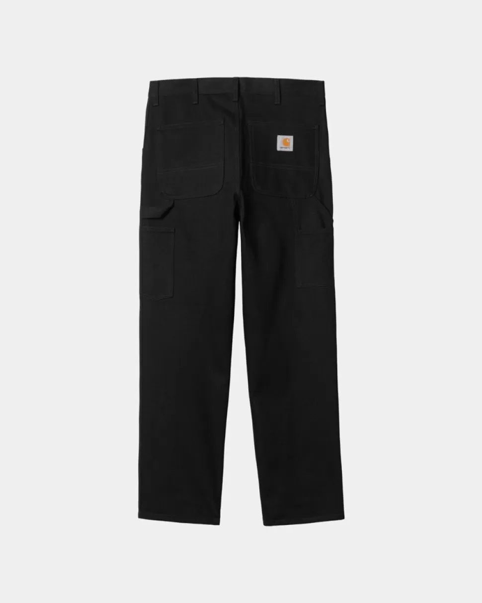 Carhartt WIP Single Knee Bukser - Denim | Sort (Stiv) Hot