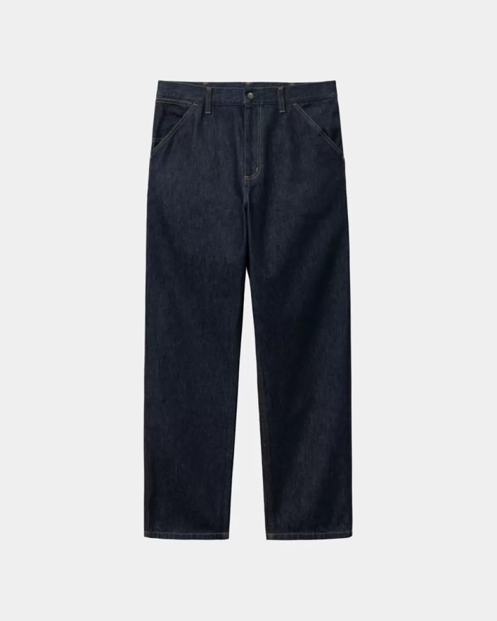 Carhartt WIP Single Knee Pant - Denim | Bla (Skyllet) Shop