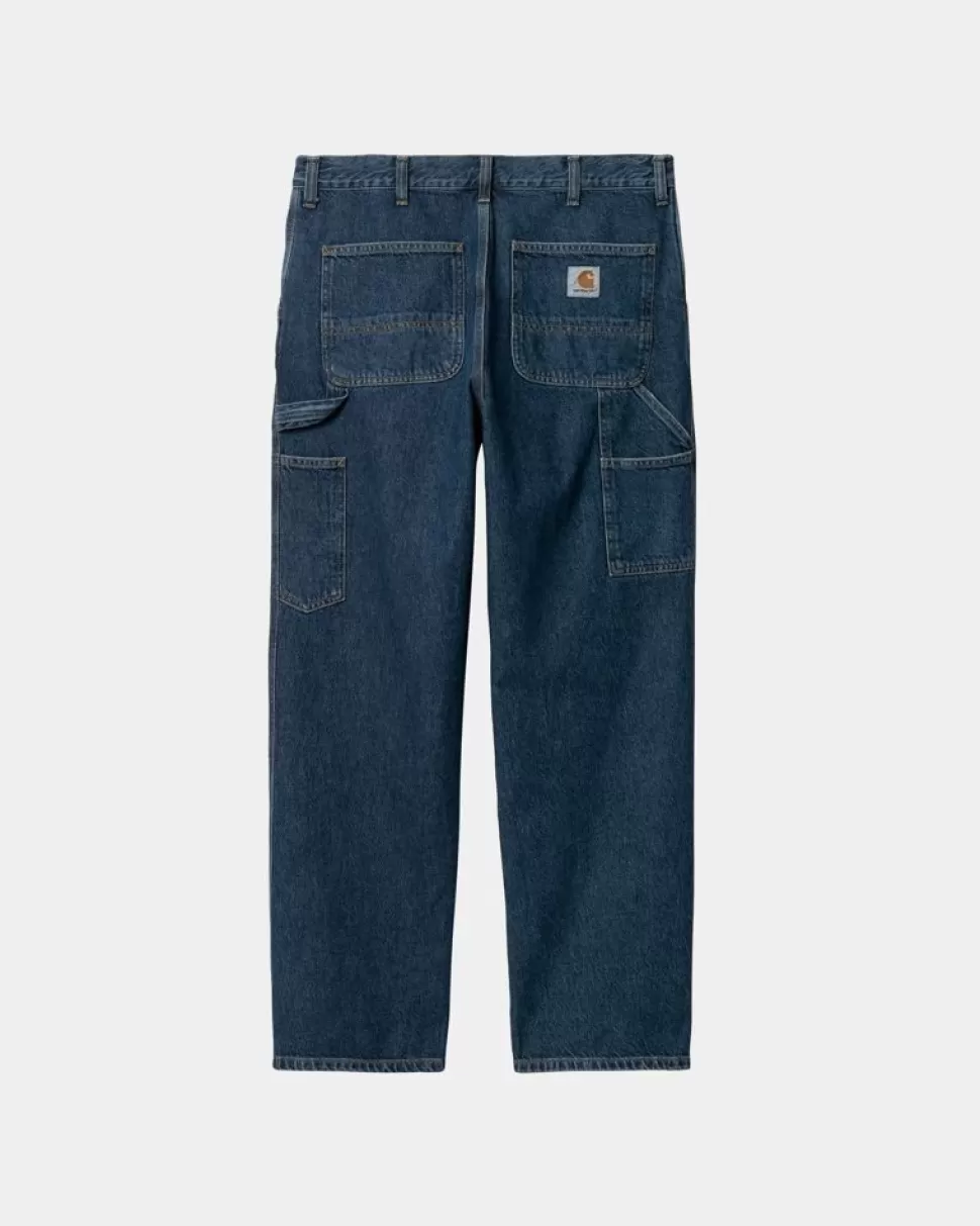 Carhartt WIP Single Knee Pant - Denim | Bla (Stenvasket) Shop