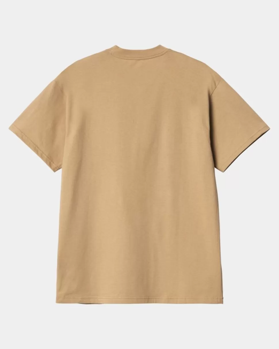 Carhartt WIP Spree Halvtone T-Shirt | Stovet Hamilton Brown Discount