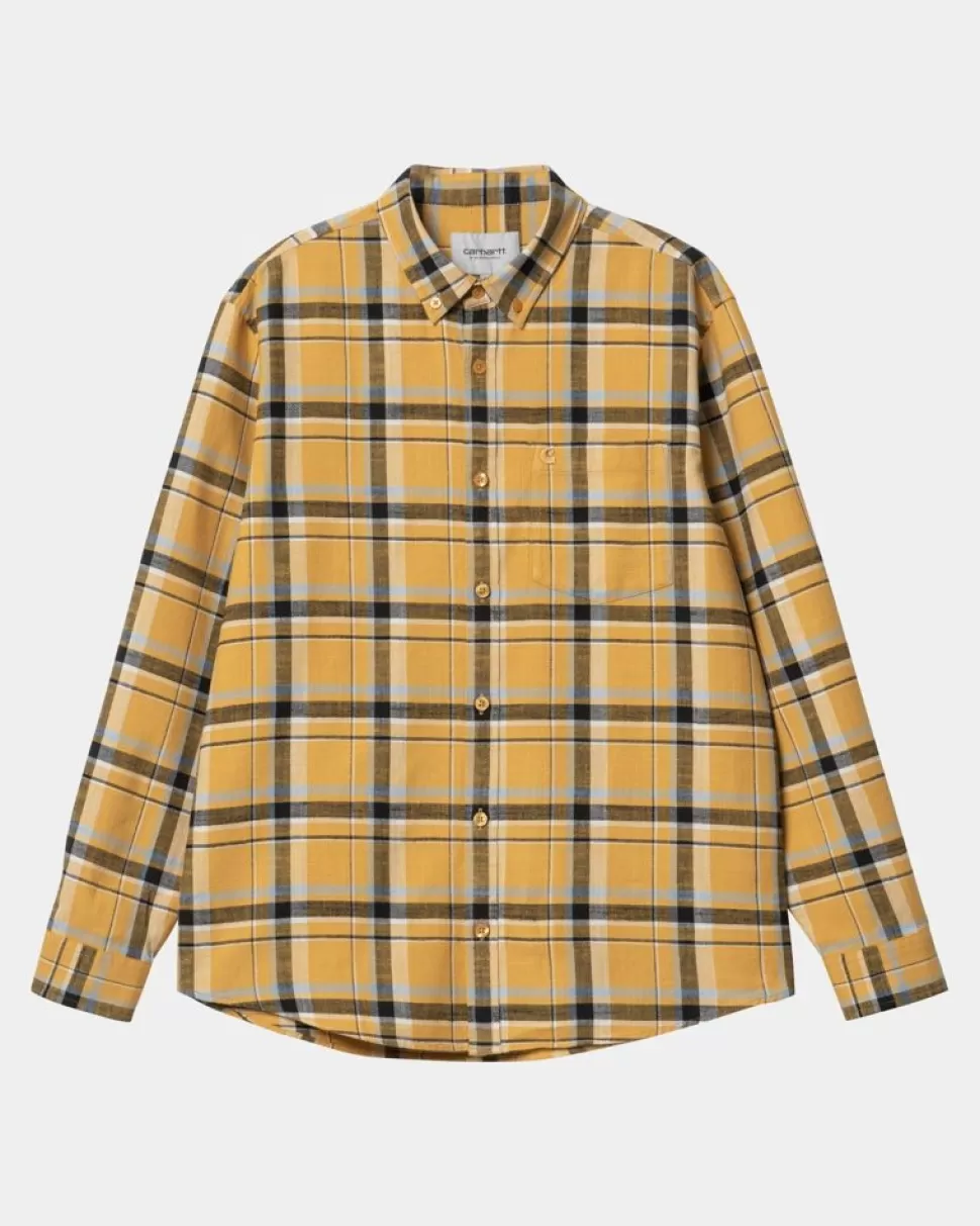 Carhartt WIP Swenson Ternet Skjorte | Solstrale Shop