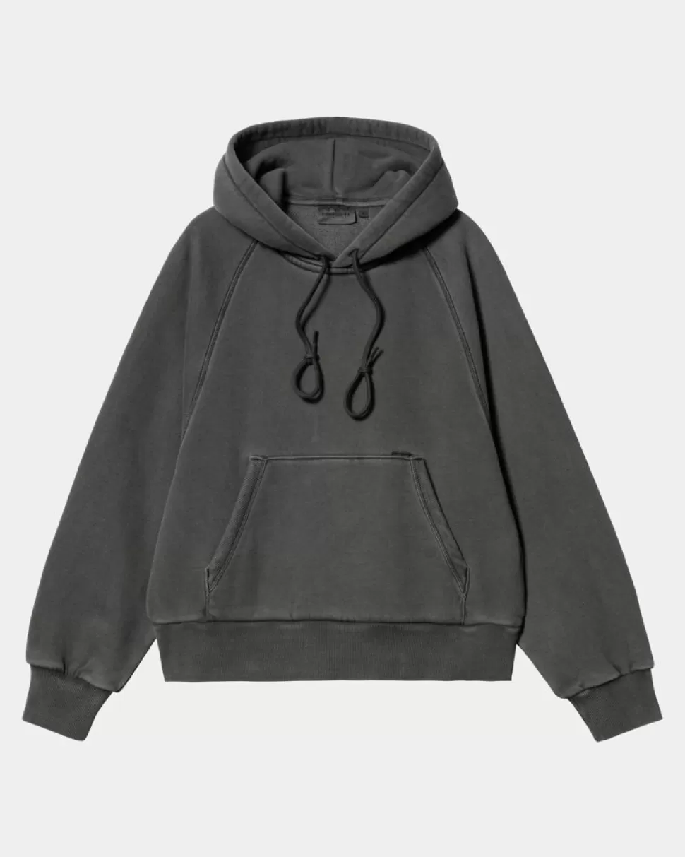 Carhartt WIP Taos Sweatshirt Med Haette Til Kvinder | Flint Outlet