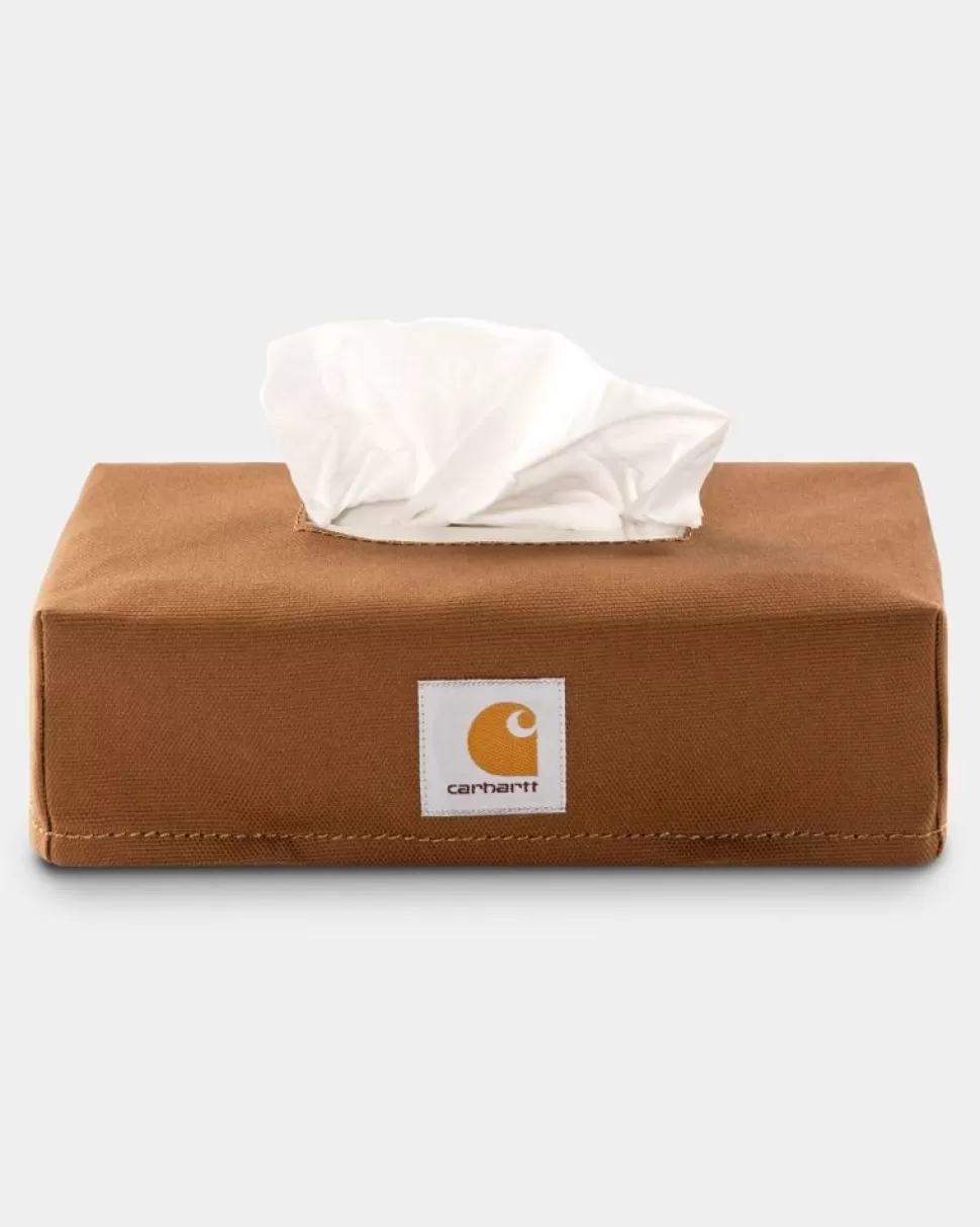 Carhartt WIP Tissue Box Cover | Hamilton Brown Hot