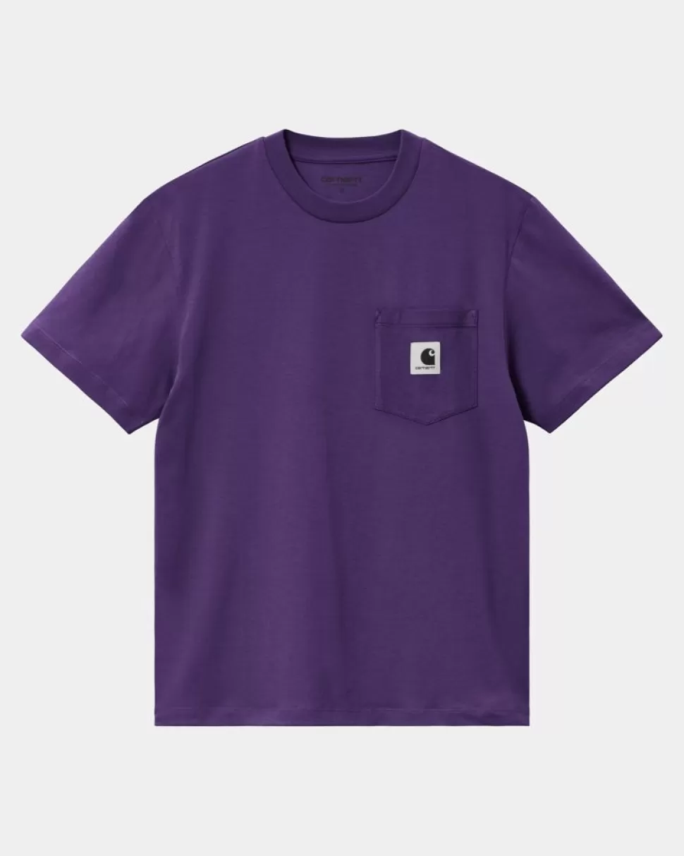 Carhartt WIP T-Shirt Med Lommer Til Kvinder | Tyrian Hot