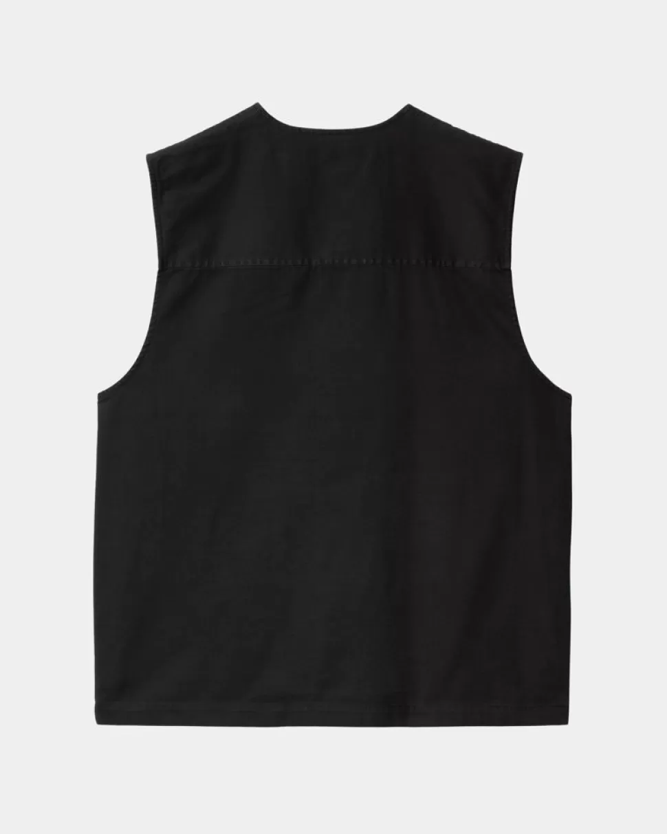 Carhartt WIP Unity Vest | Sort (Tung Enzymvask) New